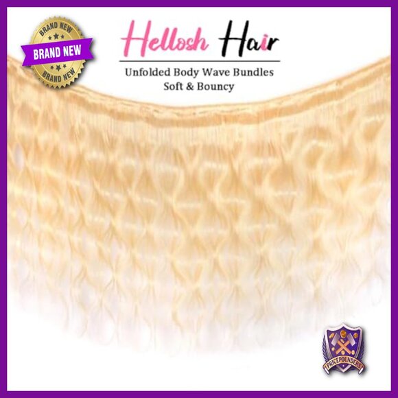 16 Inch Human Hair Extensions, 100% Brazilian Virgin Hair, Body Wave